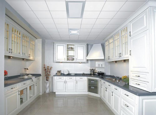 鋁扣板裝飾墻效果圖-鋁扣板集成吊頂效果圖