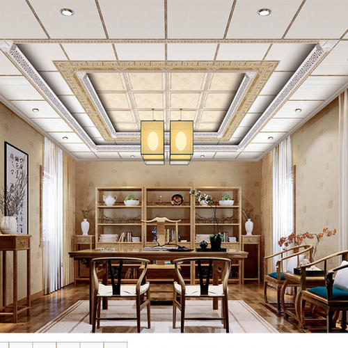 鋁扣板吊頂錯層-條扣鋁扣板吊頂天花好不好用