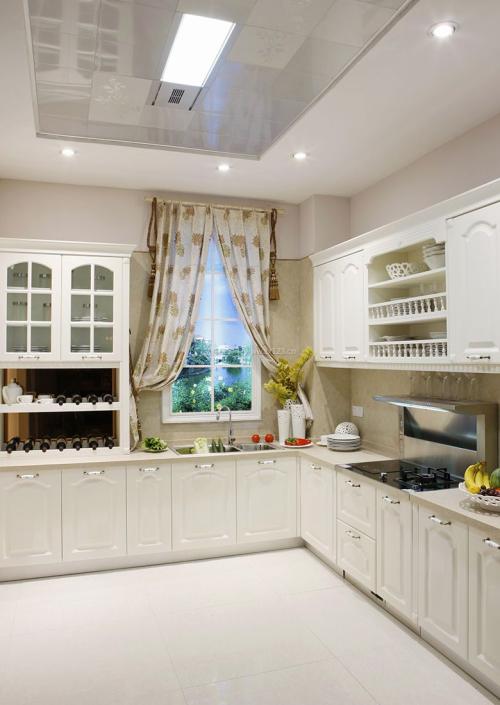 廚房鋁扣板吊頂效果圖片大全-跟著廚房鋁扣板吊頂廠家看風(fēng)格