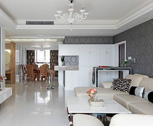 現(xiàn)代風格鋁扣板吊頂圖片-跟著簡歐鋁扣板吊頂效果圖不出錯