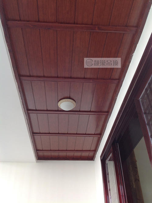 陽臺中式集成吊頂-陽臺吊頂用生態(tài)木還是鋁扣板吊頂