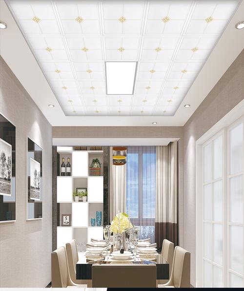 灰白鋁扣板吊頂-鋁扣板吊頂?shù)念伾趺创钆? title=