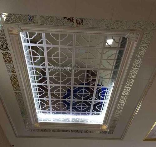 客廳吊頂專用鋁扣板-客廳集成吊頂?shù)醵喔? title=