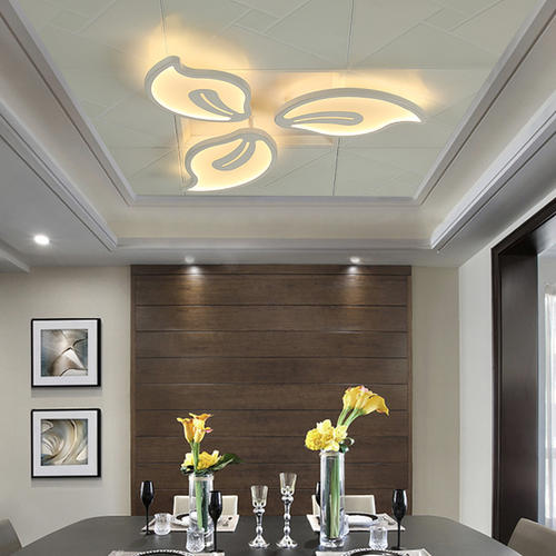 簡約客廳集成吊頂-客廳鋁天花吊頂效果圖大合集