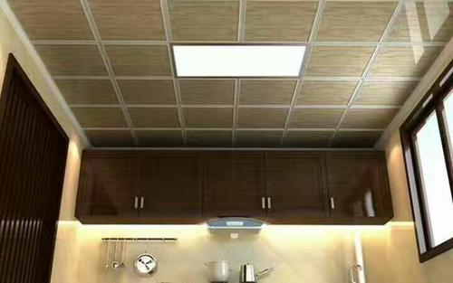 全吊鋁扣板吊頂圖-客廳鋁扣板吊頂好看嗎