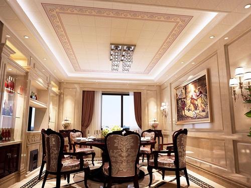 藝術(shù)鋁扣板吊頂效果圖-商場(chǎng)鋁扣板吊頂