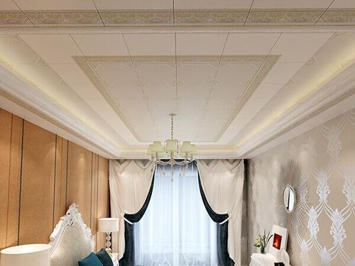 客廳鋁扣板天花吊頂-鋁扣板吊頂下吊多少