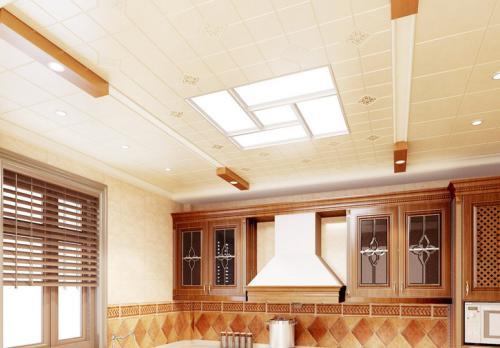 輕奢客廳集成吊頂-輕奢蜂窩鋁扣板吊頂