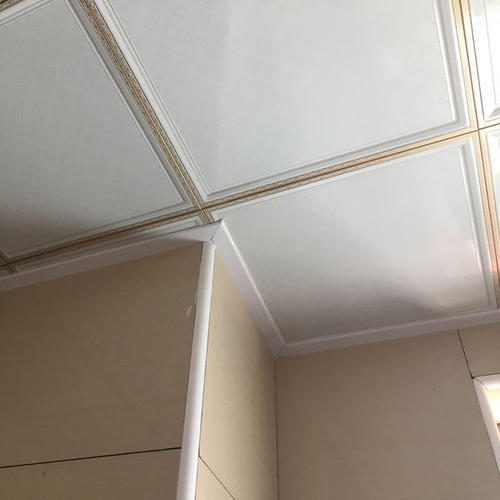 建材集成吊頂?shù)?石膏板和鋁扣板集成吊頂