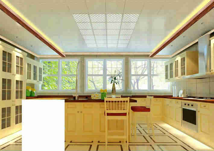 鋁扣板吊頂裝效果圖-先來看看臥室吊頂效果圖