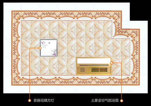 歐式鋁扣板吊頂實景圖-客廳鋁扣板吊頂效果圖