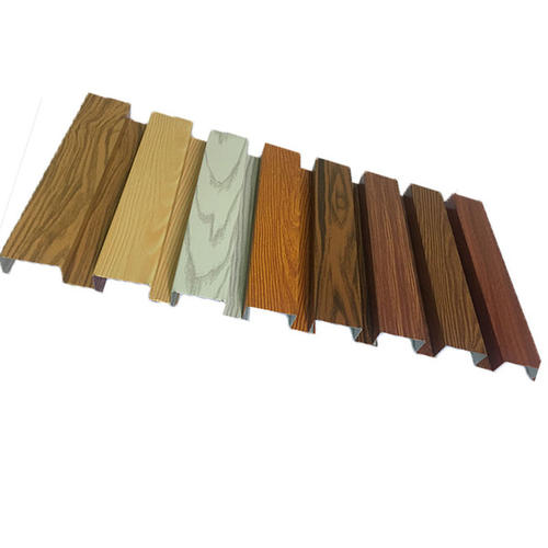 木紋彩鋁扣板效果圖-木紋鋁扣板制作流程