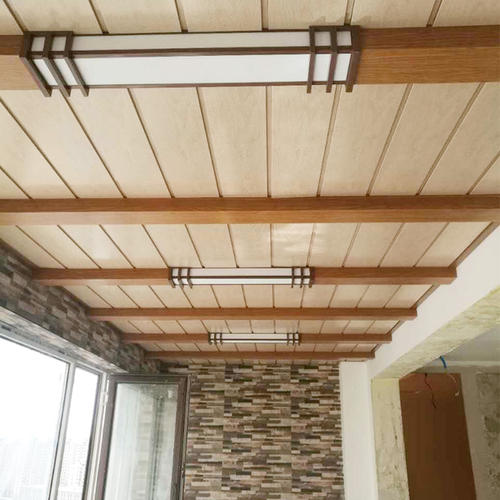 陽臺中式集成吊頂-陽臺吊頂用生態(tài)木還是鋁扣板吊頂