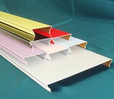 鋁條形鋁扣板-集成吊頂鋁扣板怎么拆