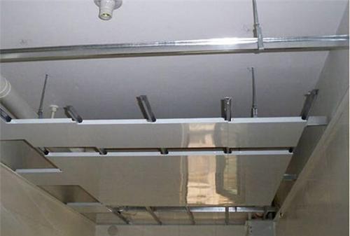 集成吊頂墻邊處理-鋁扣板集成吊頂換燈