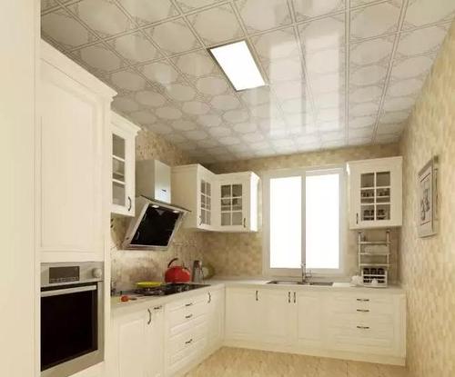 廚房集成吊頂效果材質(zhì)-廚房鋁扣板吊頂廠家給你深度剖析鋁扣板和石膏板那個更好