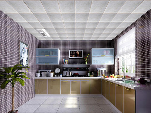 集成吊頂是不是就是鋁扣板吊頂-集成吊頂效果圖