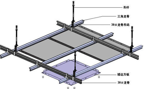 方型鋁扣板吊頂-長方型鋁扣板吊頂-陽臺造型鋁扣板吊頂方式