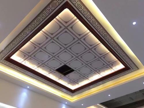 鋁扣板二級吊頂450x450-二級天花板吊頂?shù)奶攸c