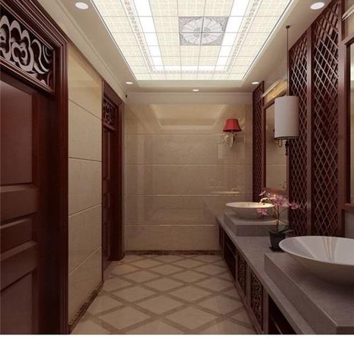 鋁扣板二級吊頂450x450-二級天花板吊頂?shù)奶攸c