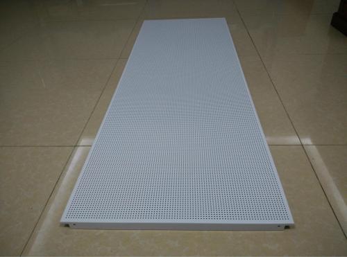 鋁條鋁扣板圖片-帶沖孔鋁扣板吊頂圖片來給你講講沖孔鋁扣板這些事