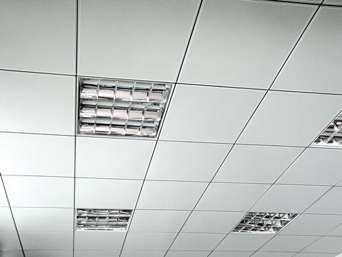 大廳吊鋁扣板效果圖-鋁扣板吊頂效果圖