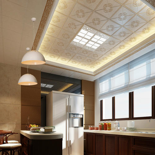 印象集成吊頂-客廳鋁扣板吊頂怎么樣價格怎么算