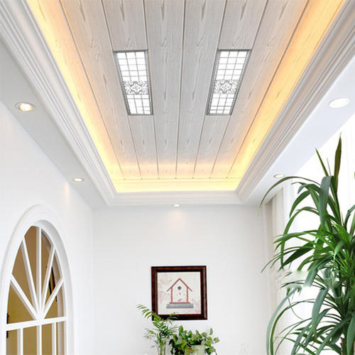 復古鋁扣板吊頂效果圖-現(xiàn)代簡約鋁扣板吊頂效果圖