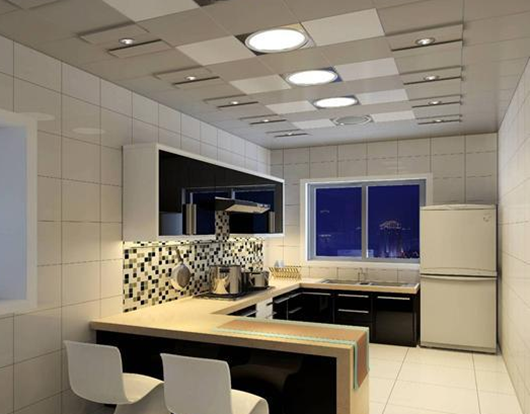 鋁扣板吊頂怎么樣工-廚房鋁扣板吊頂廠家之廚房鋁扣板吊頂怎么樣