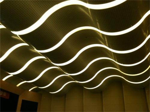 鋁扣板幕墻品牌-品牌商城鋁扣板工程案例效果圖