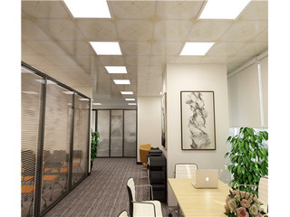 高級(jí)寫字樓效果圖這個(gè)樣！老師傅都說這個(gè)鋁天花吊頂很不錯(cuò)