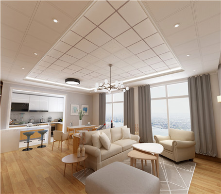 現(xiàn)代簡(jiǎn)約鋁扣板吊頂