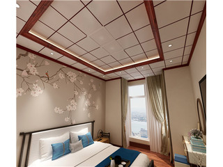 臥室鋁扣板吊頂怎么裝？先來看看臥室吊頂效果圖！
