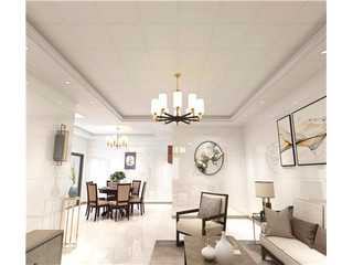 還在說客廳鋁扣板吊頂又土又丑？帶效果圖來打破你想象