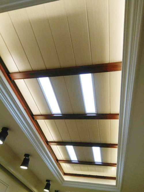 C型密閉式鋁條扣天花效果圖 C型密閉式鋁條扣天花效果圖