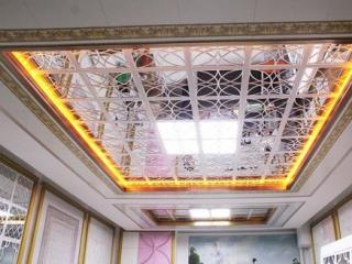 鋁扣板吊頂錯層-鋁扣板吊客廳