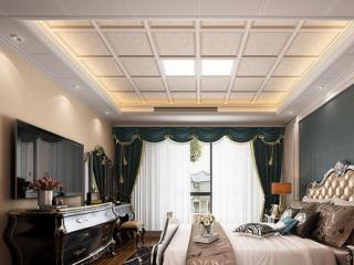 現(xiàn)代簡約鋁扣板吊頂-帶鋁扣板一級吊頂效果圖來參賽