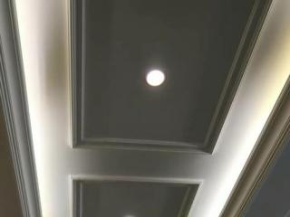 鋁扣板做吊頂效果圖-客廳裝鋁扣板吊頂好看嗎